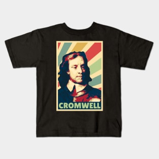 Oliver Cromwell Vintage Colors Kids T-Shirt